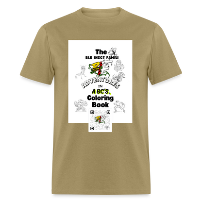 The BLK Insct Famili CB Men's T-Shirt | GILDAN 5000 - khaki