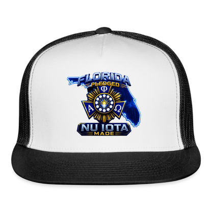 Nu IOta Trucker Hat - white/black