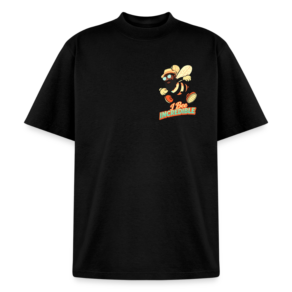 We Buzzin Heavyweight Washed Unisex T-Shirt - black