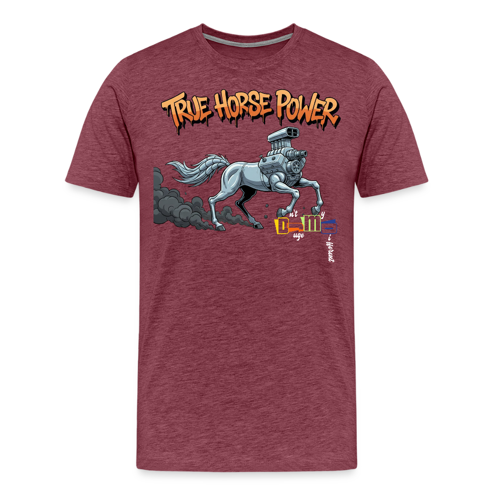 DJMD Men's Premium T-Shirt - heather burgundy