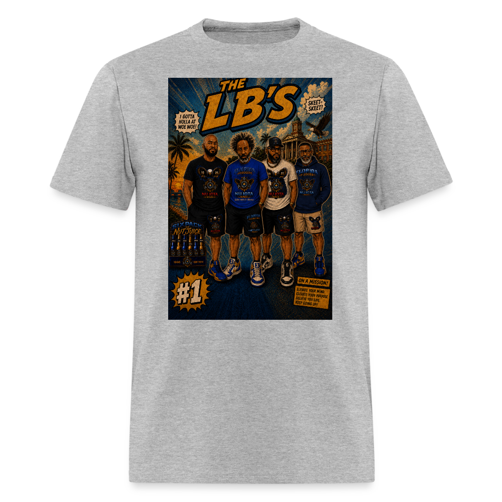 The LB'S Men's T-Shirt | GILDAN 5000 - heather gray