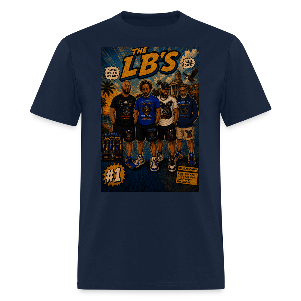The LB'S Men's T-Shirt | GILDAN 5000 - navy