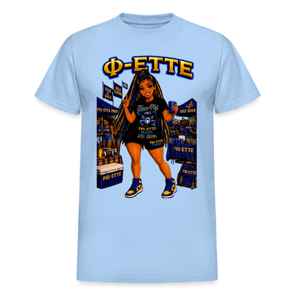 Phi ETTE 2 Ultra Cotton Adult T-Shirt - light blue