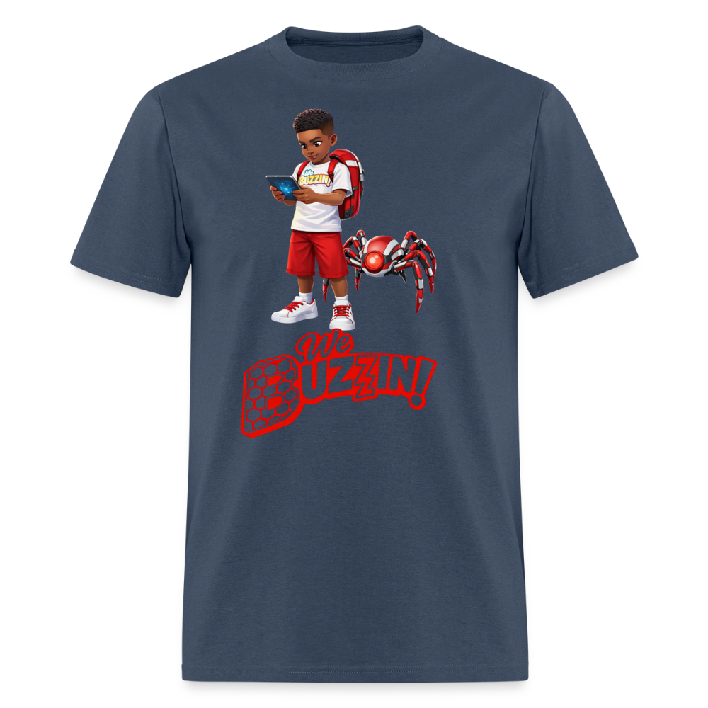We Buzzin Men's T-Shirt | GILDAN 5000 -  blue dusk
