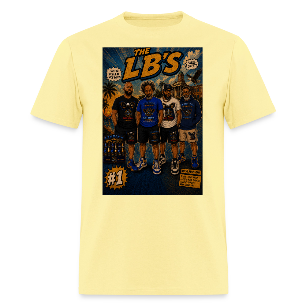 The LB'S Men's T-Shirt | GILDAN 5000 - cornsilk