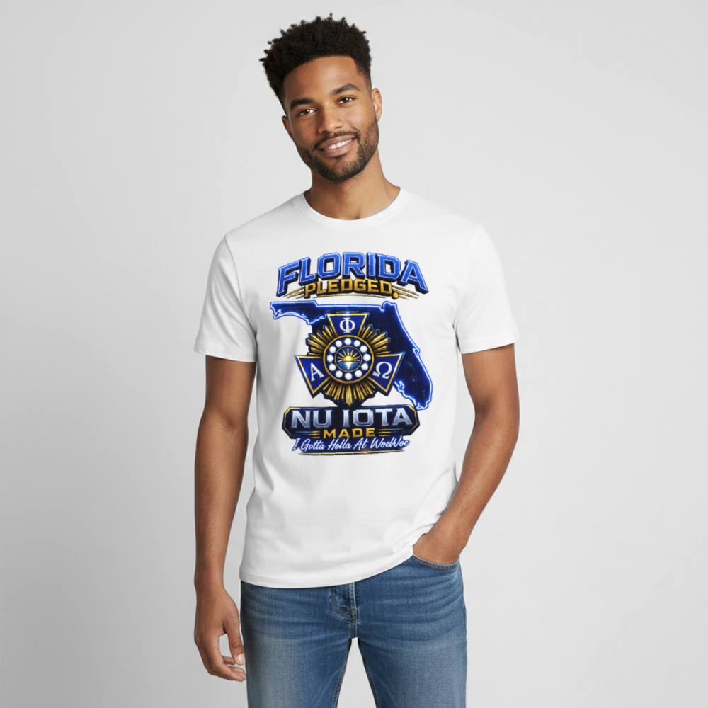 Nu IOta/ Wou Wou Gildan Ultra Cotton Adult T-Shirt - white