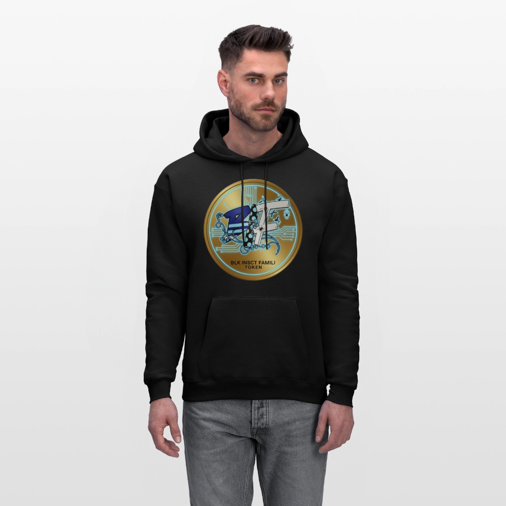 BLK Insct FAMILI Token Men's Hoodie - black