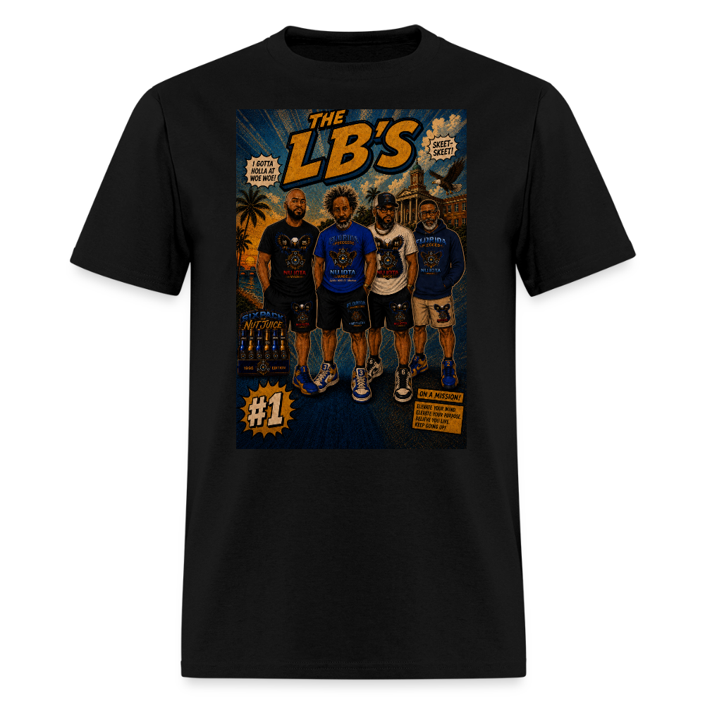 The LB'S Men's T-Shirt | GILDAN 5000 - black