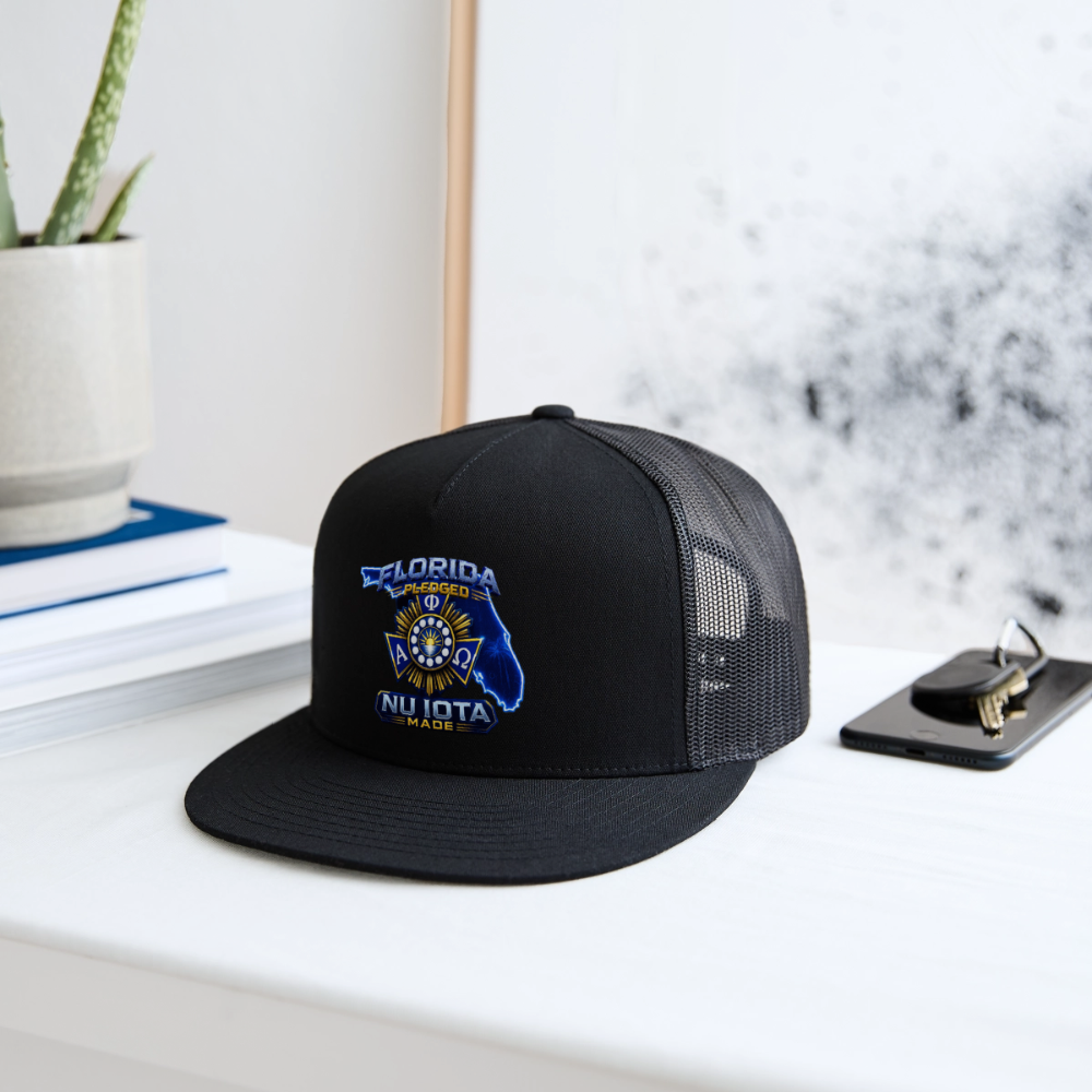 Nu IOta Trucker Hat - black/black
