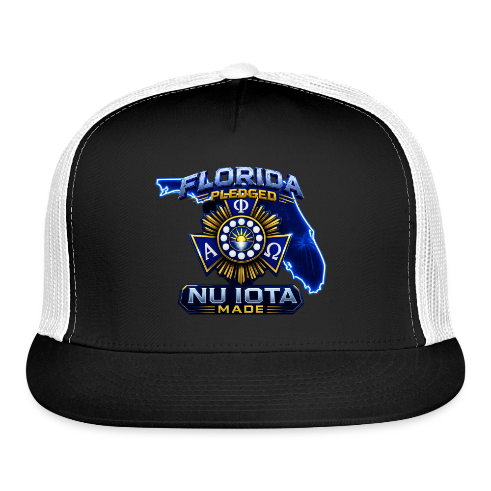 Nu IOta Trucker Hat - black/white
