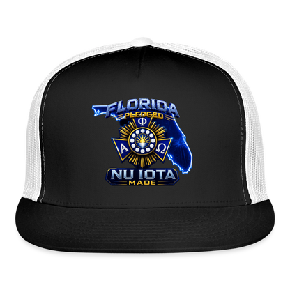 Nu IOta Trucker Hat - black/white