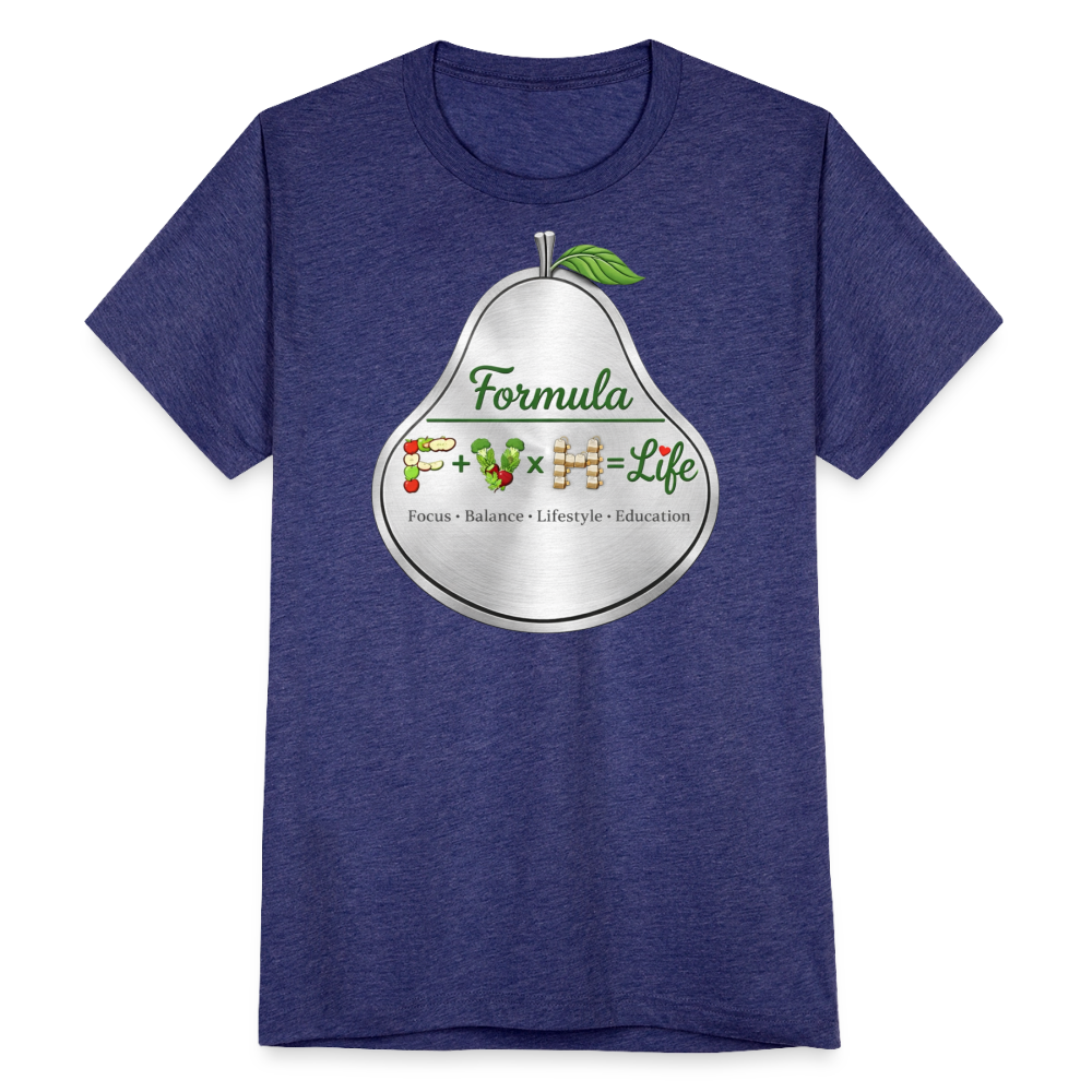 Formula Unisex Tri-Blend T-Shirt - heather indigo