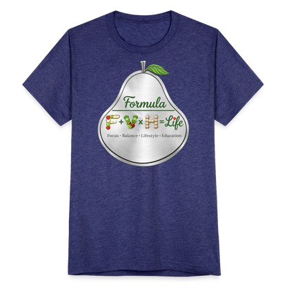 Formula Unisex Tri-Blend T-Shirt - heather indigo