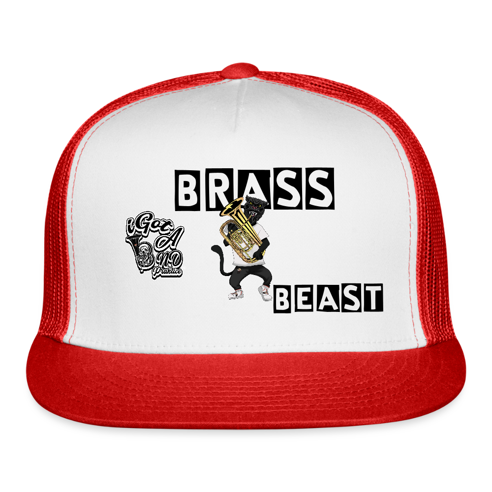 iGot Band Praktice Trucker Hat - white/red
