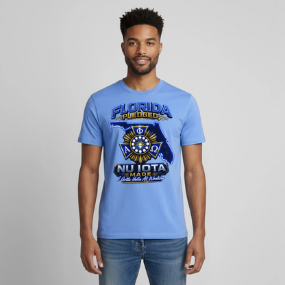 Nu IOta/ Wou Wou Gildan Ultra Cotton Adult T-Shirt - carolina blue