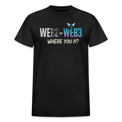 Web 2 Web 3  Ultra Cotton Adult T-Shirt - black