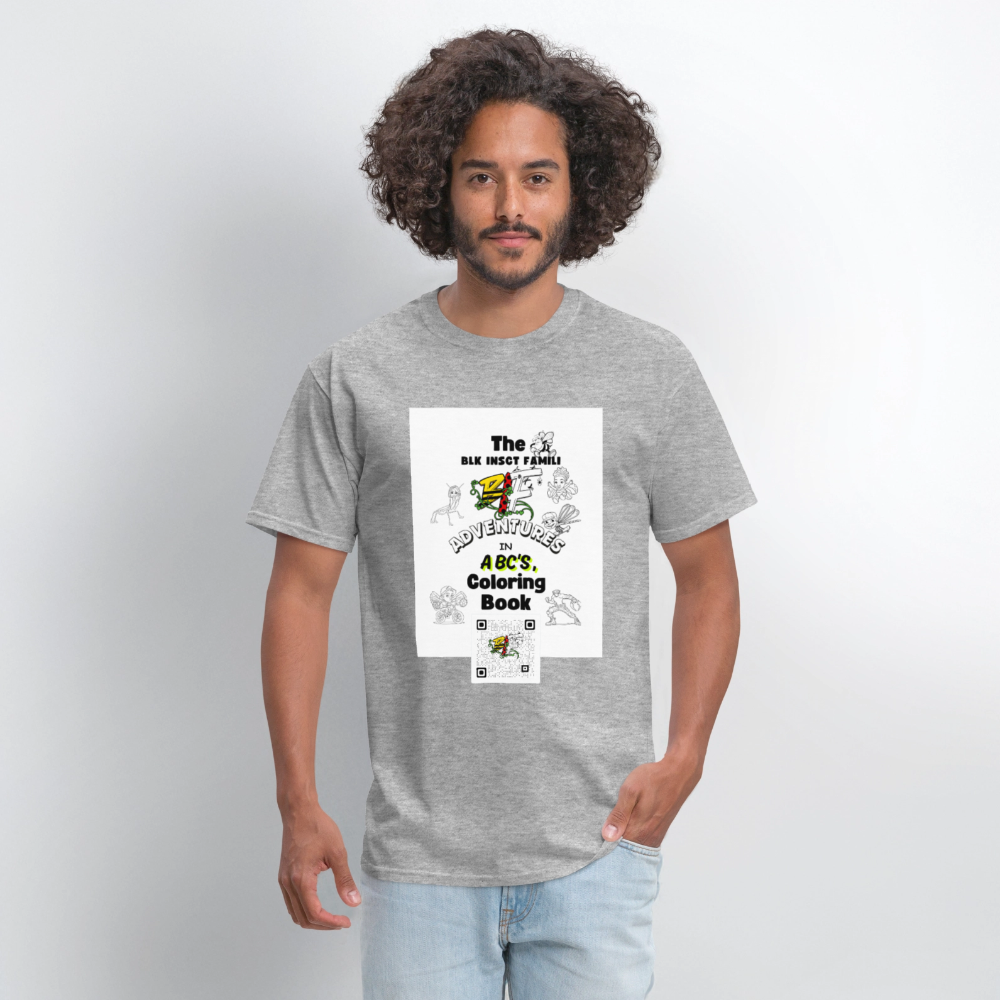 The BLK Insct Famili CB Men's T-Shirt | GILDAN 5000 - heather gray