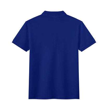 Bee Who U Be Embroidered Unisex Cotton Polo Shirt With Logo