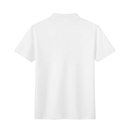 Bee Who U Be Embroidered Unisex Cotton Polo Shirt With Logo