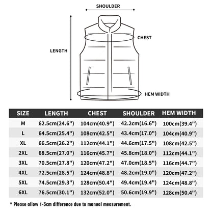 iGot Band Praktice Unisex Lightweight All Stand Collar Zip Up Puffer Vest