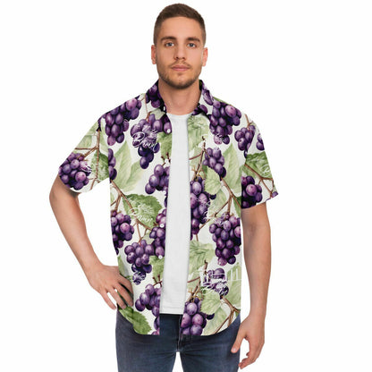 Dnt Juge My Different Short Sleeve Button Down Shirt - AOP