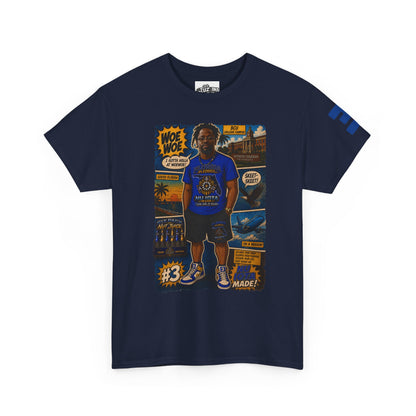 Comic Woe Woe Tee – Vintage Motorcycle Club Style Shirt