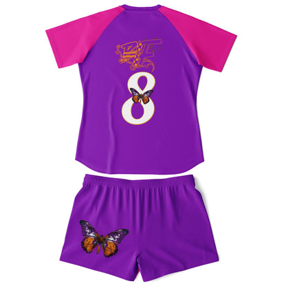 Blk Insct Famili Women's Soccer Set - AOP
