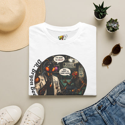 We Buzzin Comic Tee — 'I'm Here To Help'  Graphic T