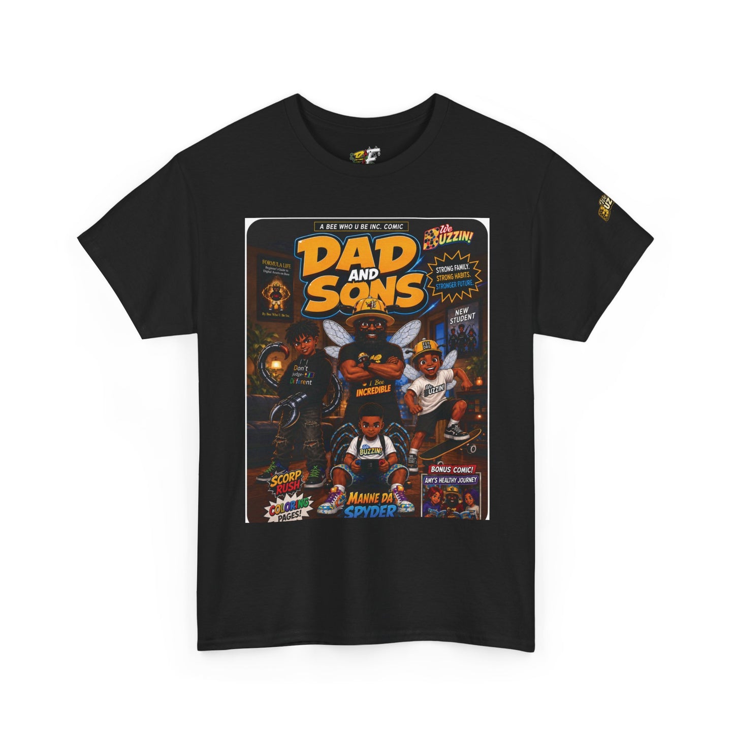Dad and Sons Retro Arcade T-Shirt
