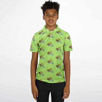 Fly Dre Kids Polo Shirt - AOP
