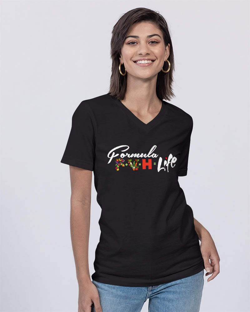 Formula Unisex Jersey V-Neck Tee | Bella + Canvas