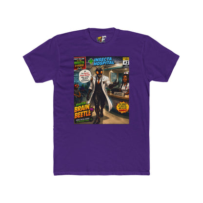 We Buzzin T-Shirt — Retro Comic 'Brain Beetle' Insecta Hospital Graphic Tee