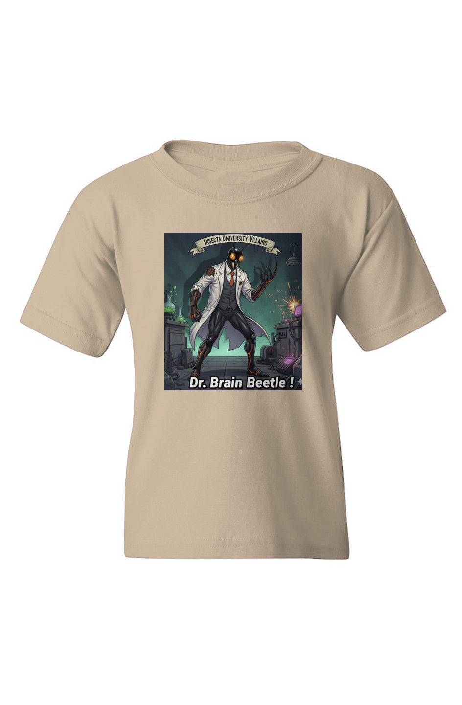 Blk Insct Famili Villans Heavy Cotton Youth T-Shirt
