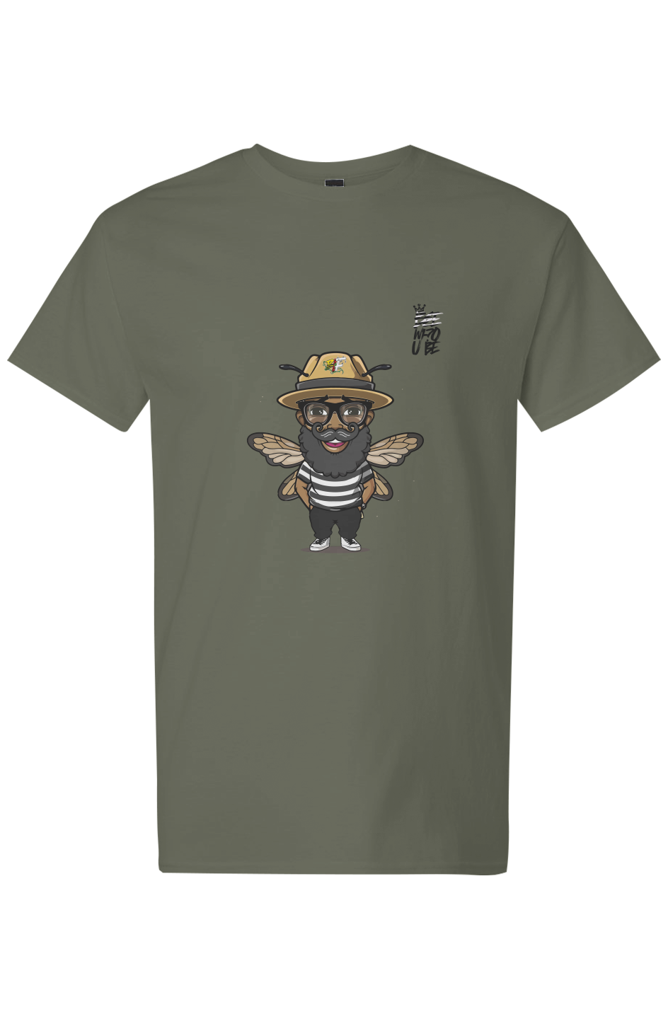 Bee Who U Be Light Cotton T-Shirt
