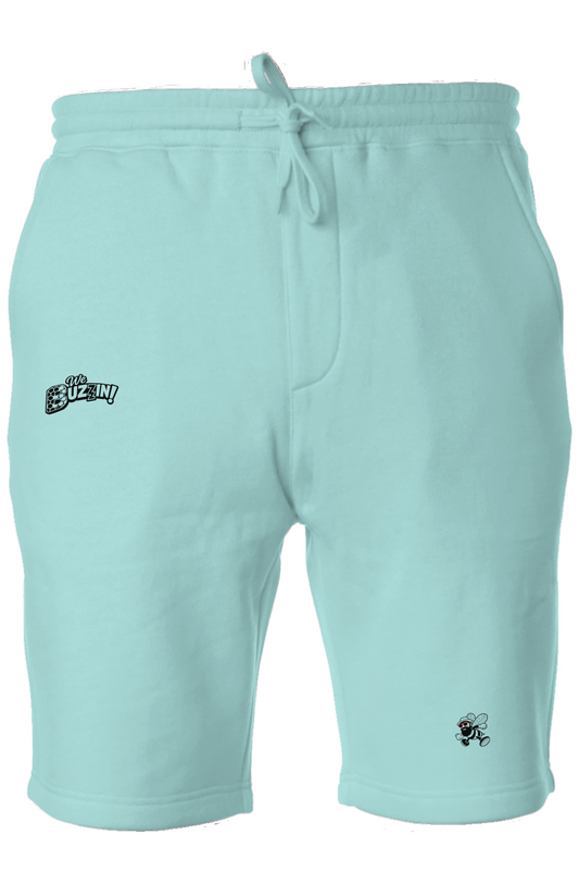 We Buzzin Pigment Dyed Fleece Shorts