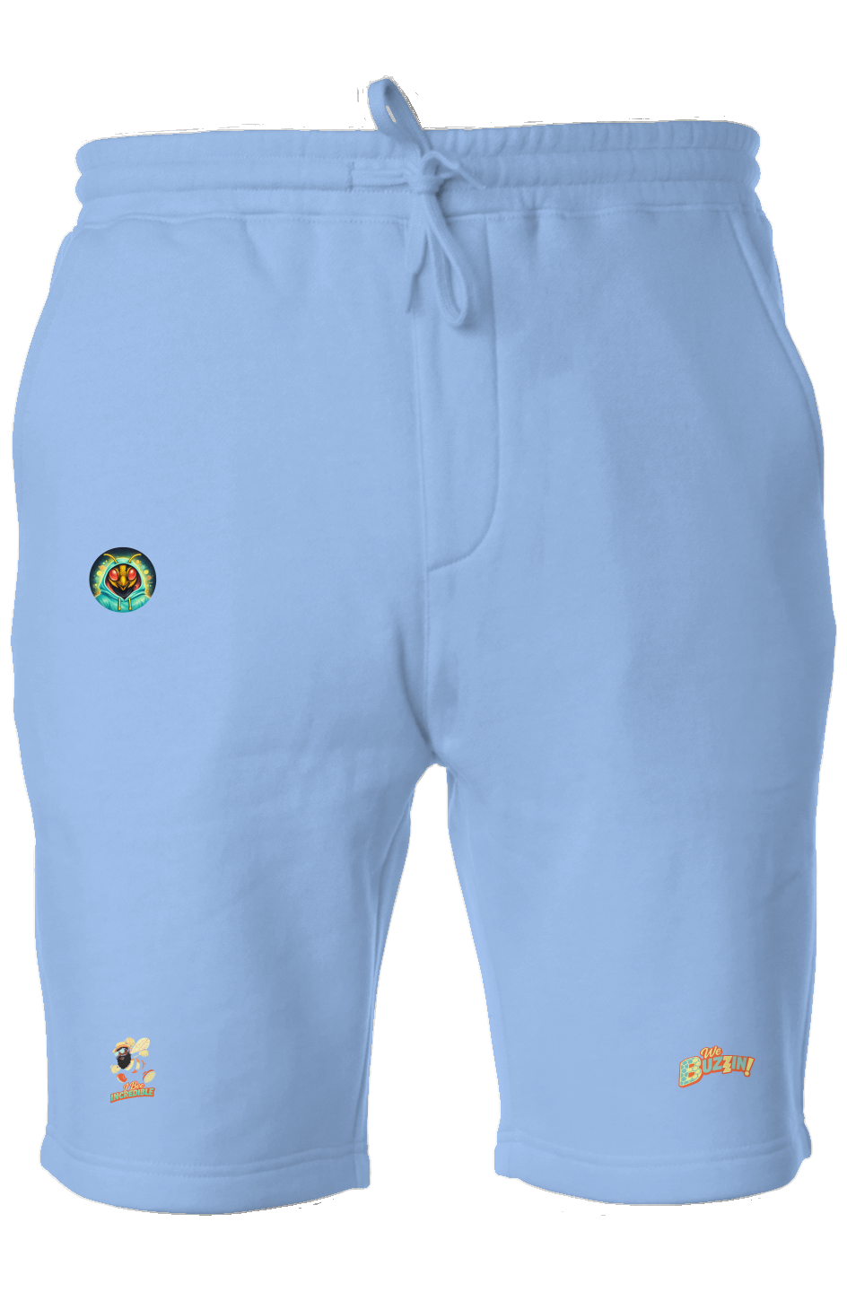 We Buzzin Pigment Dyed Fleece Shorts