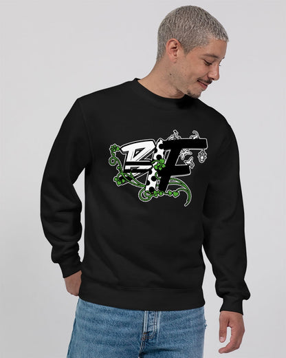 Black Insect Family Logo  Unisex Premium Crewneck Sweatshirt | Lane Seven