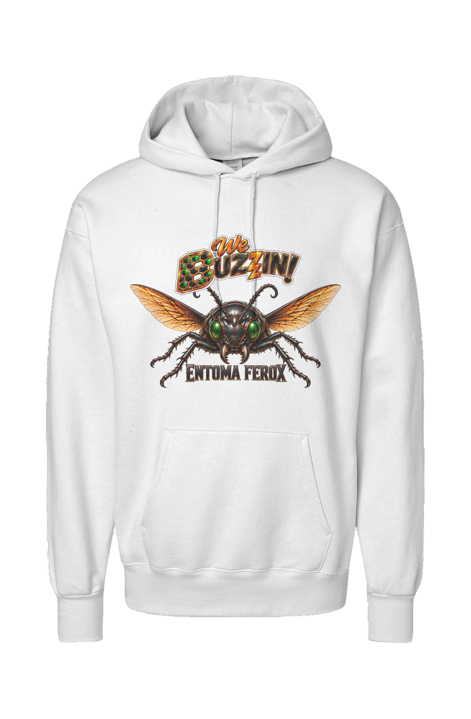 We Buzzin Beetle Ultimate Cotton Hooded Sweatshirt