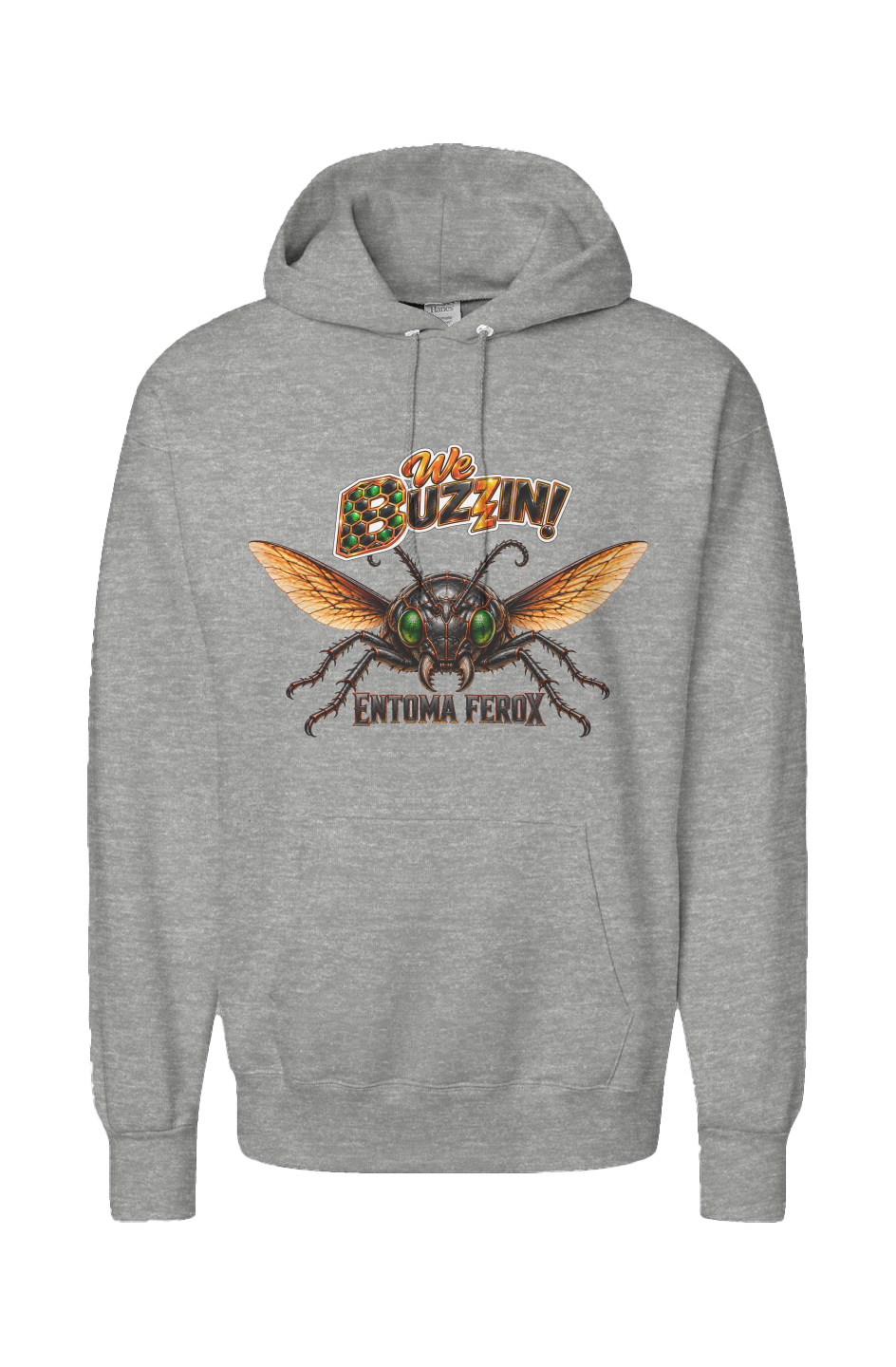 We Buzzin Beetle Ultimate Cotton Hooded Sweatshirt