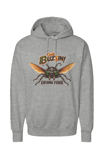 We Buzzin Beetle Ultimate Cotton Hooded Sweatshirt
