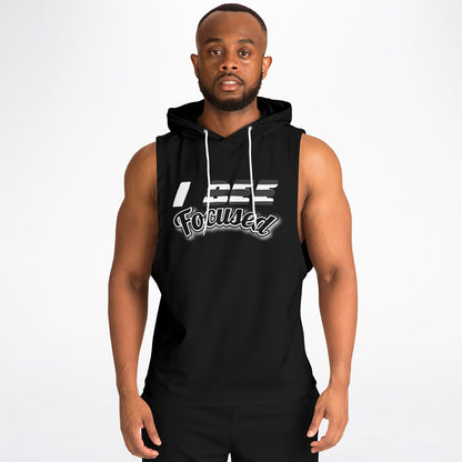 I Bee  Athletic Drop Armhole Hoodie - AOP