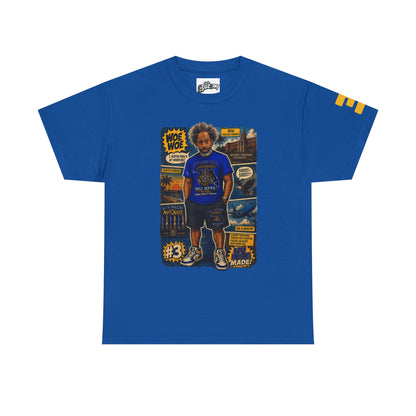 Comic Woe Woe Tee – Vintage Motorcycle Club Style Shirt