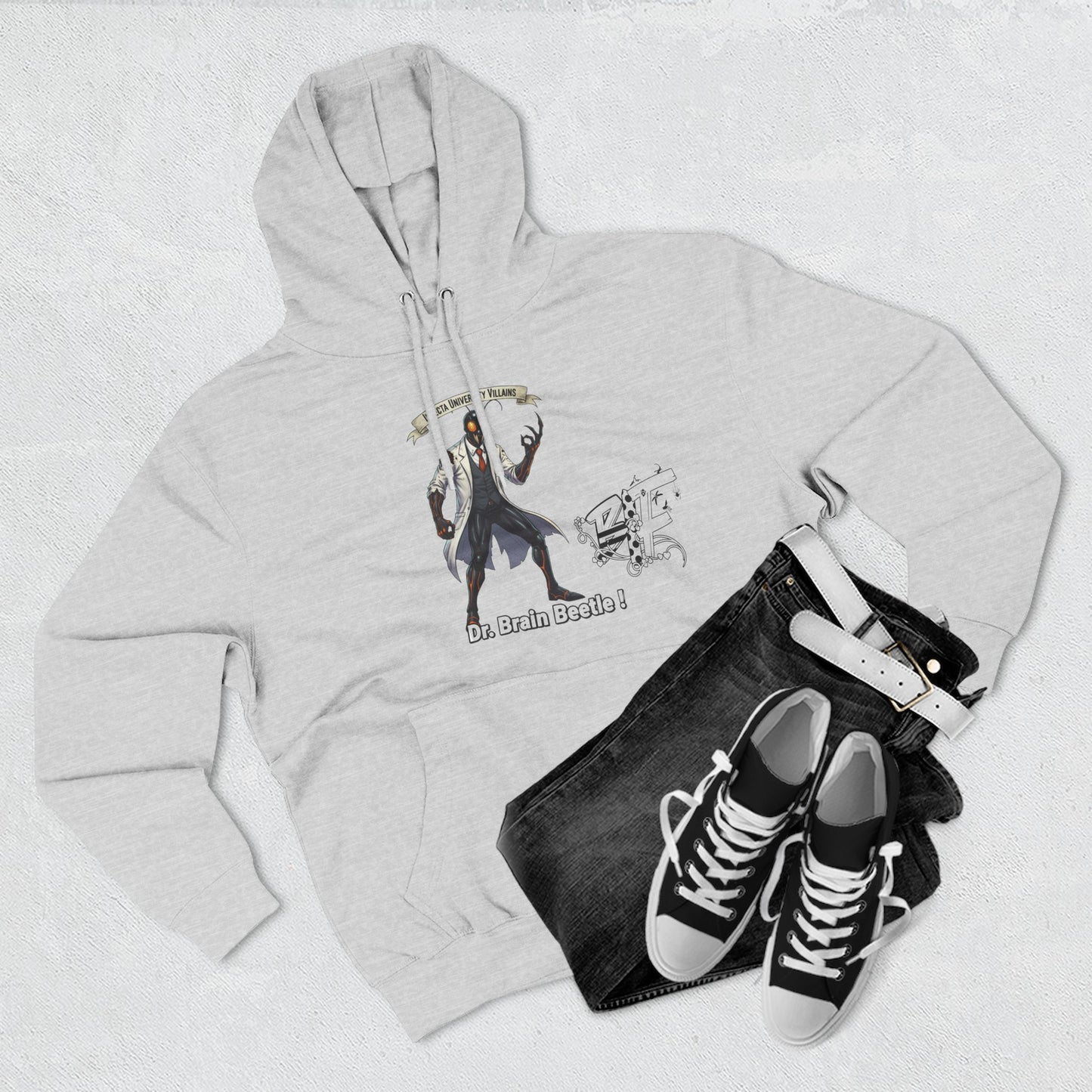 Stylish Graphic Hoodie, Cozy Fleece Hoodie for Everyday Wear, Unisex Casual Hoodie, Great Gift for Friends, Unique Hoodie for Halloween