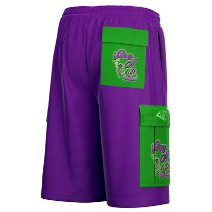 iGot Band Praktice Heavyweight Cargo Shorts - AOP