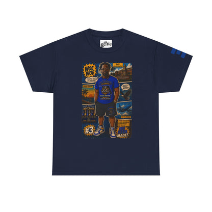Comic Woe Woe Tee – Vintage Motorcycle Club Style Shirt