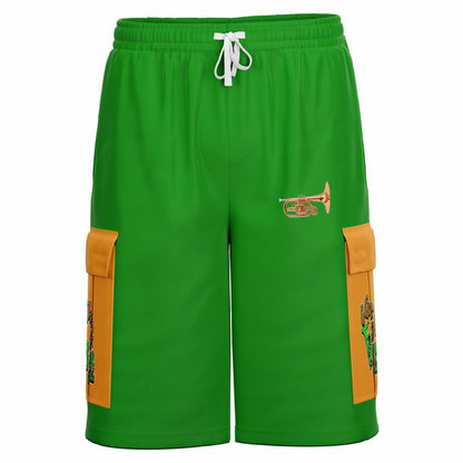 iGot Band Praktice Heavyweight Cargo Shorts - AOP