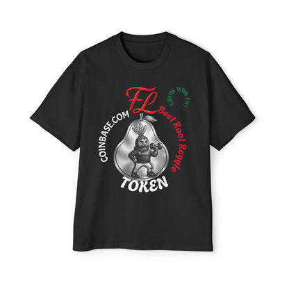 Beet Root Reggie Token Tee — Crypto Coin Mascot Graphic Shirt