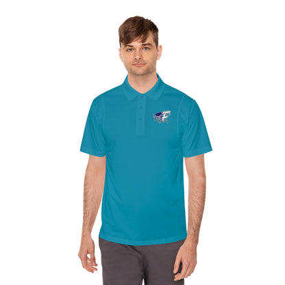 Blk Insct Famili Men's Sport Polo Shirt