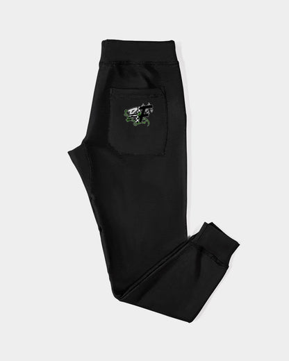 Black Insect Family Logo  Unisex Premium Fleece Joggers | Lane Seven