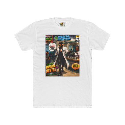 We Buzzin T-Shirt — Retro Comic 'Brain Beetle' Insecta Hospital Graphic Tee